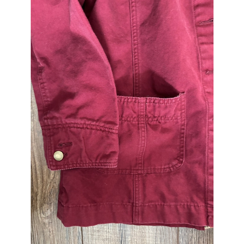 Women's Pendleton Jacket Size M Red - image 4